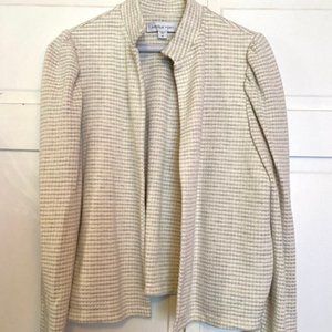 Amour Vert - Jacket Blazer w/Puff Sleeve, Size Medium